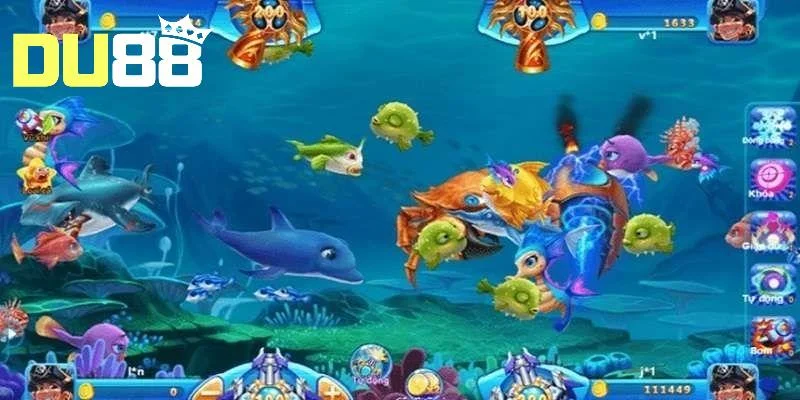Hướng Dẫn Chi Tiết Cách Chơi Bắn Cá Trên điện thoại tại Du88